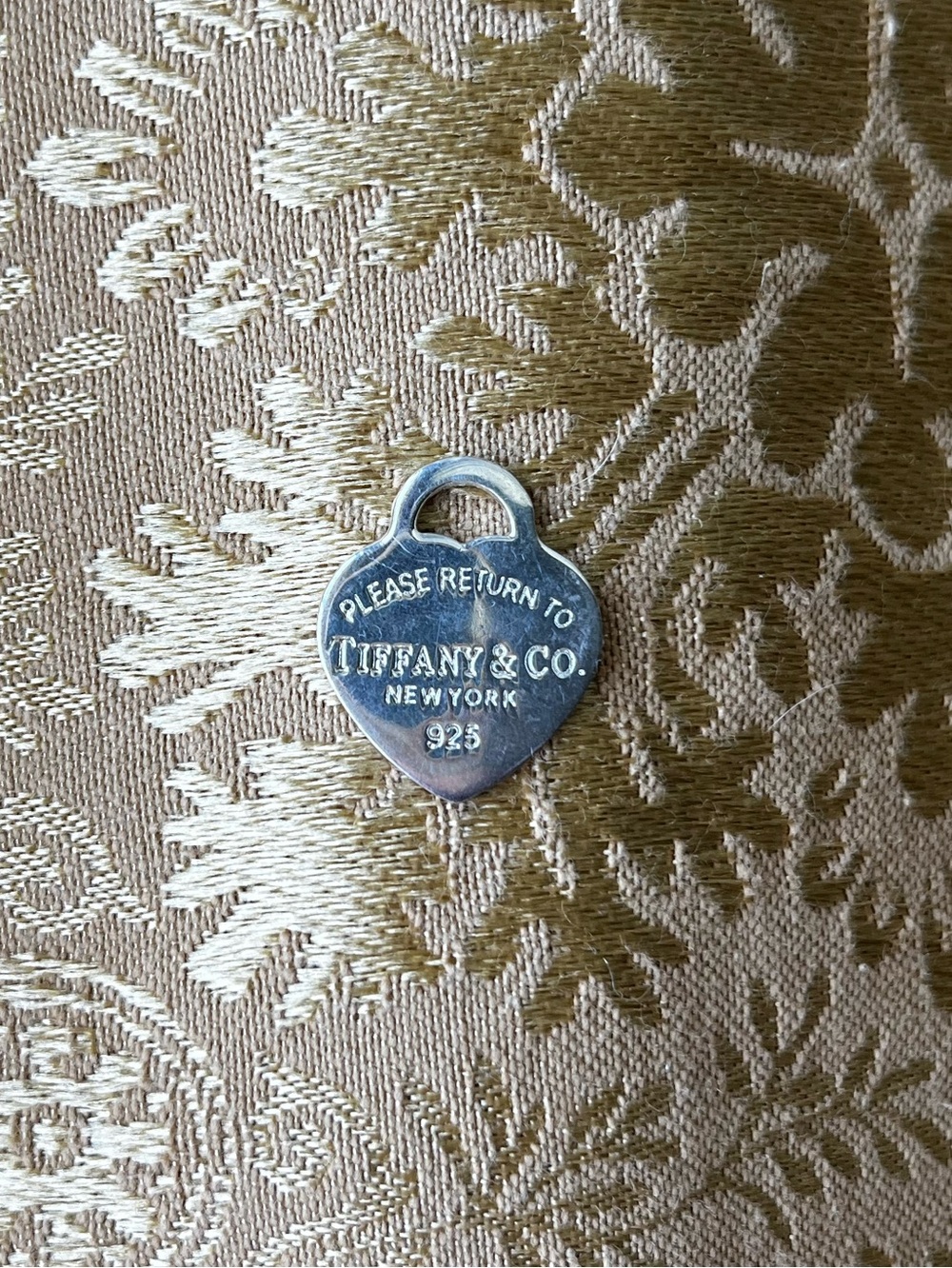 Tiffany & Co. Sterling Silver "Return to Tiffany" Heart Tag Pendant